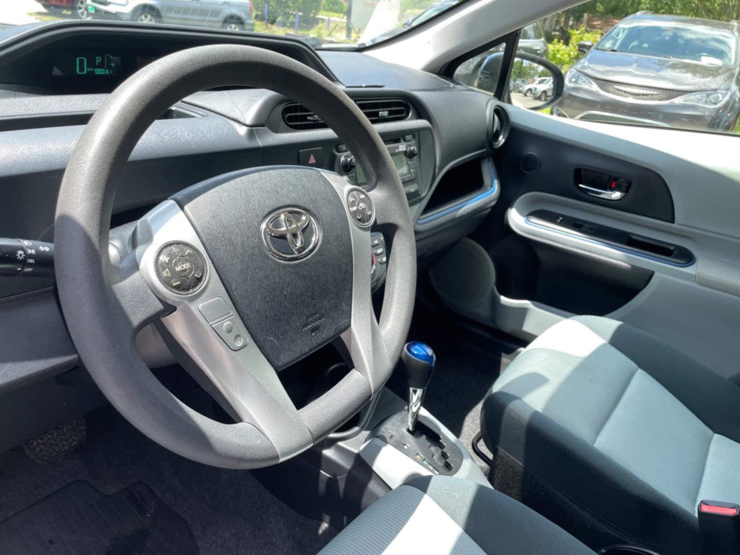 2013 BLUE TOYOTA PRIUS C ONE (JTDKDTB34D1) with an 1.5L engine, Continuously Variable transmission, located at 5103 Dorchester Rd., Charleston, SC, 29418-5607, (843) 767-1122, 36.245171, -115.228050 - Photo#19